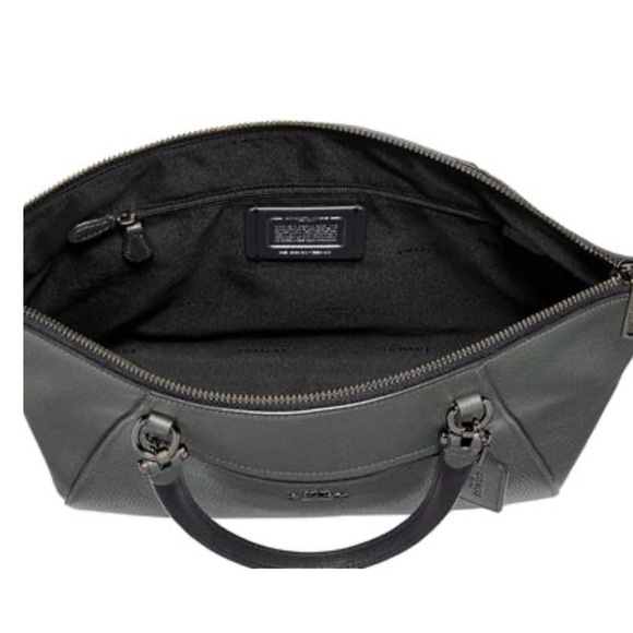 Authentic COACH Pebble Grey Prairie Satchel - Picture 13 of 14